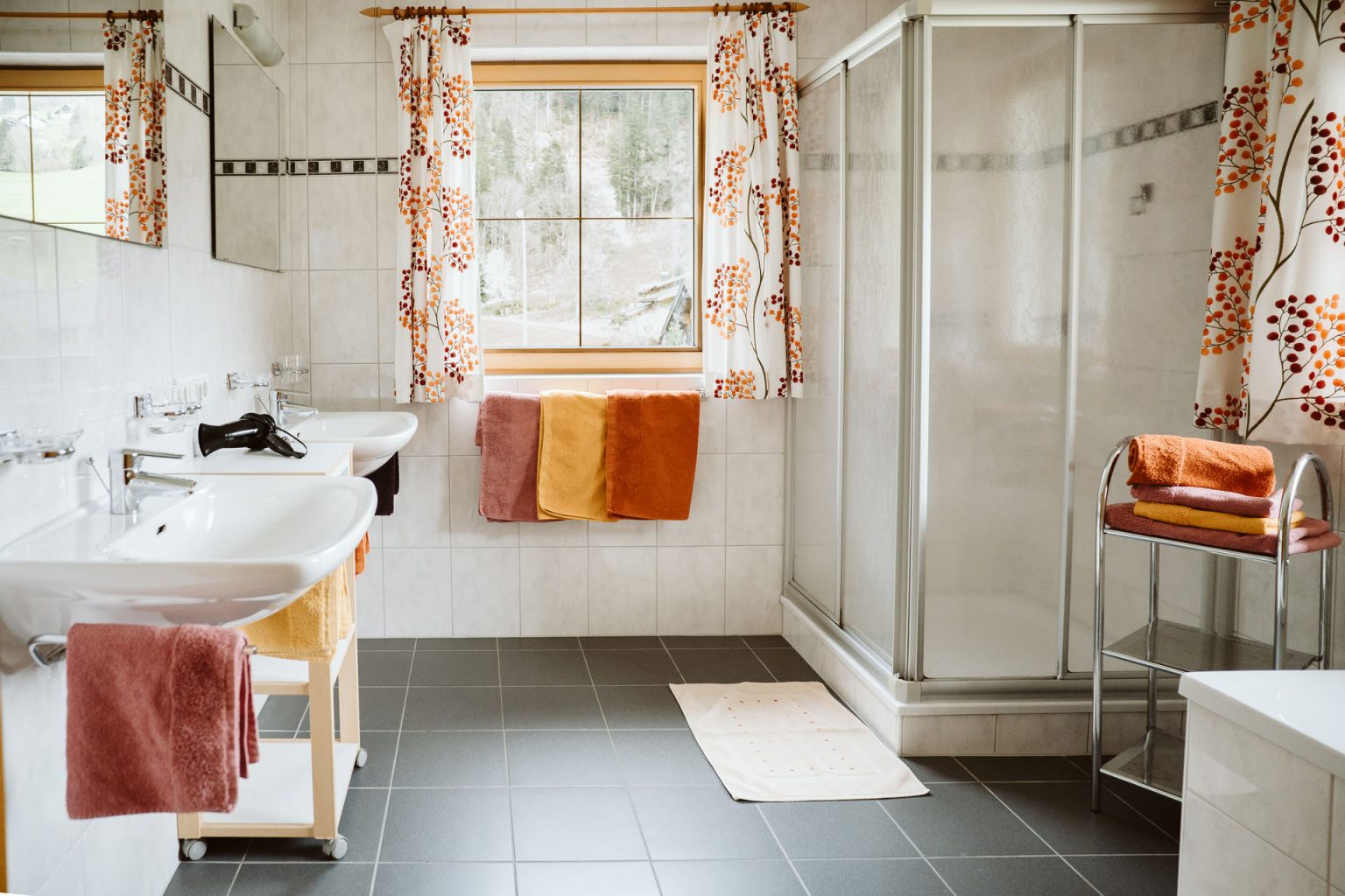 badezimmer, ferienwohnung 2, unterkunft montafon