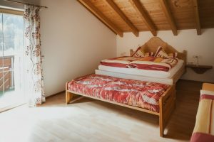 Ferienwohnung Montafon Schlafzimmer, Schlafzimmer von Ferienwohnung 1
